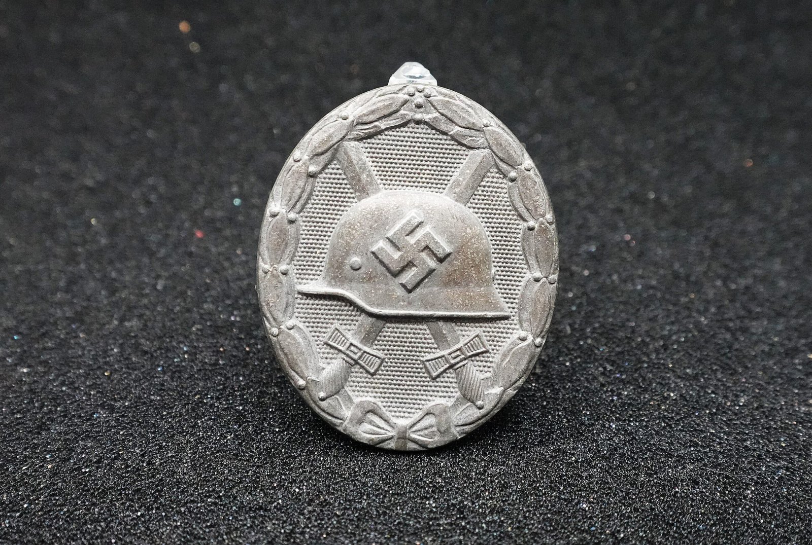 DSC02014 Wound Badge in Silver – L/56 Funke & Brünninghaus, Lüdenscheid – Maker Marked - Image 1