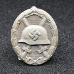 Wound Badge in Silver – L/53 Hymmen & Co., Lüdenscheid – Maker Marked