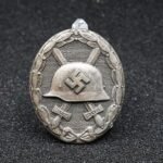 Wound Badge in Silver – L/53 Hymmen & Co., Lüdenscheid – Maker Marked