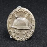 Wound Badge in Silver – 1957 Pattern – Unmarked (Steinhauer & Lück, Lüdenscheid)