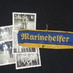 WWII German Kriegsmarine Marinehelfer Cuff Title