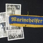 Marine-HJ Kriegsmarine Marinehelfer Cuff Title