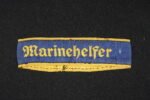Marine-HJ Kriegsmarine Marinehelfer Cuff Title - Image 2