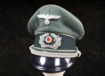 WH Heer Infanterie Officer Schirmmütze – Infanterie-Regiment 109 – Named