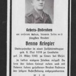 Death Card - Fallschirmjäger - March 1945 at Töven bei Wesel