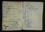WWII Luftwaffe Soldbuch – Flak Weapons Technical Personnel - Flak-Abt. 683 (Caen, France) (2x Awards) - Image 3