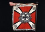 WWII Luftwaffe Flak Table Pennant / Tischfahne – Complete with Pole & Base - Image 2