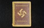 RAD Dienstausweis – Oberfeldmeister – 3x Awards - Combat Service with Wehrmacht & Luftwaffe