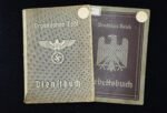 Organisation Todt Dienstbuch + Arbeitsbuch (Düren) - Westwall Medal