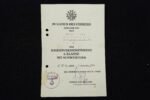 Award Doc, ID's (Incl. Steuermannschein!) & Photo Group – Landungs-Pionier-Bataillon 772 – Rare KVK II with Swords Doc Variant - Image 2