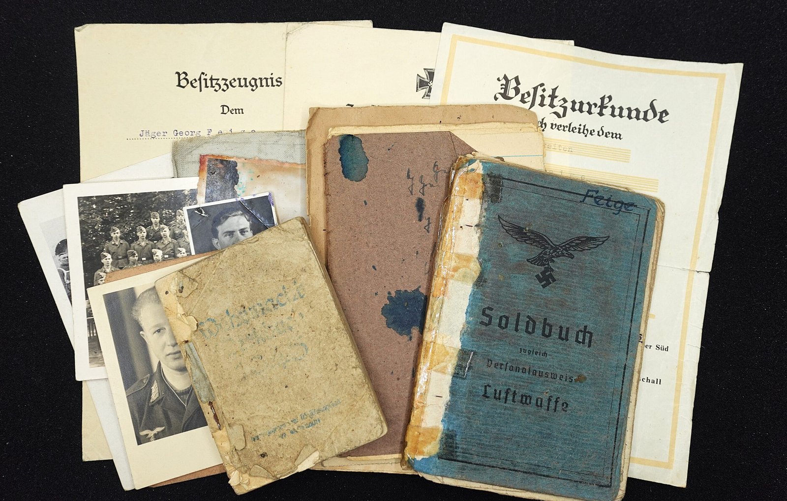 DSC02401 Rare Fallschirmjäger Grouping – Afrika, Normandy, Operation Market Garden & Lower Rhine – Regiment Barenthin & Fallschirm-Werfer-Abt. 21 (!) - Image 1