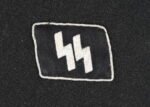 Waffen-SS Officer's Collar Tab – SS Runes - Uniform Removed