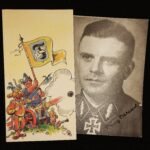 Heinz Harmel – “Deutschland” & “Frundsberg” (Schwertern) (Normandy, Nijmegen) (Larger Size!)