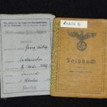 Panzer Soldbuch & Führerschein – Panzer-Abteilung 7 – MP40 - Photo in Panzer Uniform