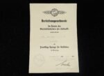 Luftwaffe Award Doc Set  – 3.(F)/122 – Ju 88 Loss January 1942 - MIA/KIA England - Image 2