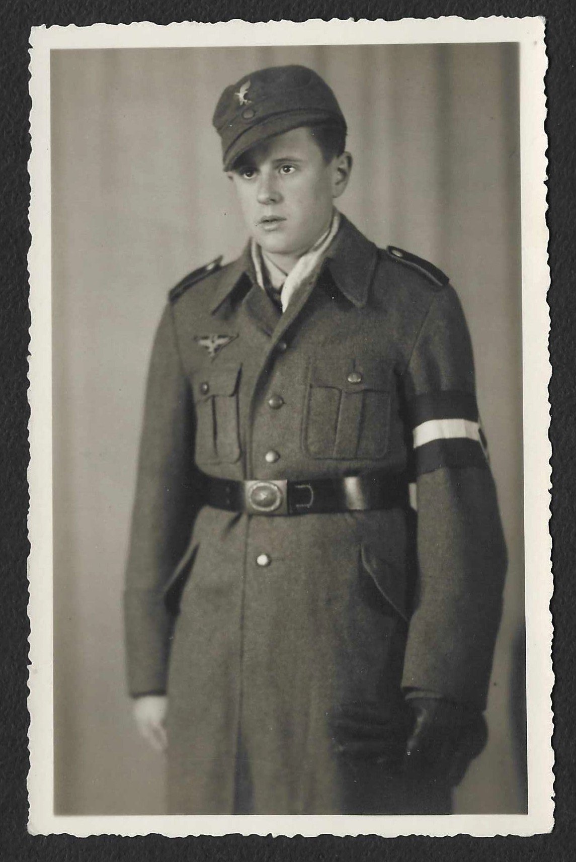 Foto_2026-09-02_123647 WWII Hitlerjugend Flakhelfer Portrait - Image 1