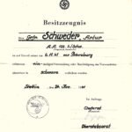 VWA Schwarz Award Doc – Aufklärungs-Abteilung 122 - WIA "vor Petersburg"