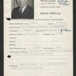 Membership Application GDR (OdR) - Ferdinand Hippel - Grenadier-Regiment 253
