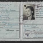 Deutsches Reich – Rückkehrerausweis - Czernowitz - Chef der Sicherheitspolizei un des SD - Einwandererzentralstelle - Fliegende Kommission IX