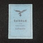 Luftwaffe Soldbuch – Officer – Kampfgeschwader 55 "Greif" – MIA July 1942 with He 111