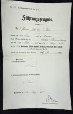 KVK2X Award Doc - Truppführer Werkluftschutz & WWI Docs - Hamburg - Image 4