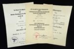 3x WH Award Docs – Artillerie-Regiment 205 (205. Infanterie-Division) - EK2, WIO & VWA - Image 2