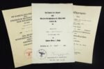 3x WH Award Docs – Artillerie-Regiment 205 (205. Infanterie-Division) - EK2, WIO & VWA