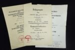 3x WH Award Docs – Artillerie-Regiment 205 (205. Infanterie-Division) - EK2, WIO & VWA - Image 3