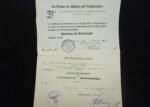 WWI Veteran Award Document Set – 1. Bayerisches Jäger-Bataillon - Wanne-Eickel - Image 2