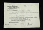 WWI Veteran Award Document Set – 1. Bayerisches Jäger-Bataillon - Wanne-Eickel - Image 3