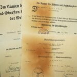 3x Award Docs - Kraftfahrer (Kleine Kw. Kol. 5/30) - Sudetenland & WWI - Ahrenlohe