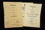 3x Award Docs - Artillerie-Regiment 186 – 86. Infanterie-Division - Image 2