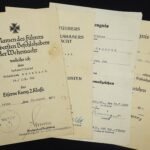 4x Award Docs - Unteroffizier - Infanterie-Regiment 202 & Grenadier-Regiment 48