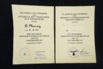 6x Award Docs - Grenadier-Regiment 680, 122 & 123 - Soviet Union, Poland, Norway Fighter - Image 4