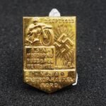 SA Event Badge – 1. SA-Motorrad-Fußball-Wettspiel – Castrop-Rauxel-Nord, 1933
