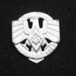 HJ Deutsches Jugendfest 1937 – Silver-Plated Event Badge