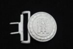 Deutsches Rotes Kreuz (DRK) – Field Belt Buckle – Aluminium – “Ges. Gesch. 2”