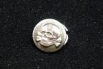 SS-VT Totenkopf Side Cap Button – Martin Winter, München – RZM M5/69