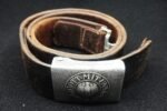 Wehrmacht Heer Belt & Buckle – Gott Mit Uns – Belt Size 86 - Image 3