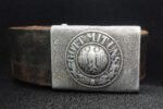 Wehrmacht Heer Belt & Buckle – Gott Mit Uns – Belt Size 86 - Image 2