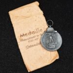 German Ostmedaille – Unmarked + Pouch