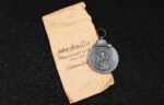 German Ostmedaille – Unmarked + Pouch