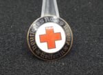 German DRK Helferin Badge – Enamel Membership Badge