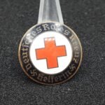 German DRK Helferin Badge – Enamel Membership Badge