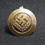 RADwJ Stabsführerin Rank Brooch – Gold-Coloured