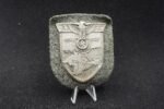 Crimea Shield (Krimschild), 1941–1942 – Zinc with Field-Grey Wool Backing