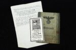 KIA Wehrpass & Death Card - Artillerie-Regiment 17 (EK2 & WIO)