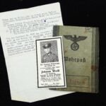 KIA Wehrpass & Death Card - Artillerie-Regiment 17 (EK2 & WIO)