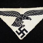 Luftwaffe-Sporthemdadler – Stoffabzeichen (Luftwaffe Sports Shirt Eagle Insignia)
