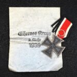 Iron Cross 2nd Class 1939 - "120" Franz Petzl, Wien + Award Packet